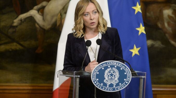 Meloni “Nessun segnale agli alleati. Sto con l’Italia e l’Occidente”