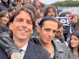 Achille Lauro e il video di Amor a Roma delirio al Foro Italico