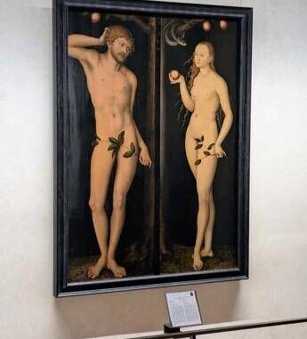 Agli Uffizi una sola cornice i capolavori di Cranach Adamo ed Eva