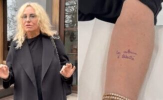 Antonella Clerici il tatuaggio con la figlia Maelle Promessa mantenuta