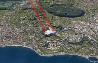 Campi Flegrei monitoraggio termico spaziale per lallerta sismico