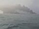 Collisione tra petroliera Usa e cargo nel Mare del Nord incendio e rischio disastro