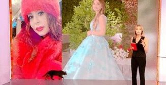 Diario del giorno in studio entra un gatto la reazione in diretta di Sabrina Scampini