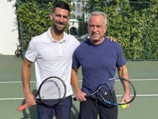 Djokovic e Kennedy insieme la foto lascia Burioni senza parole