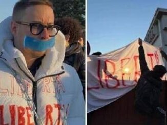 Gallarate salta la sua lezione di educazione sessuale. Pornoattore Max Felicitas si incatena