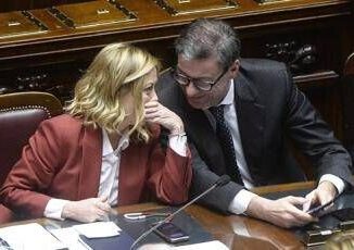 Giorgetti Lite con Meloni Tutte balle