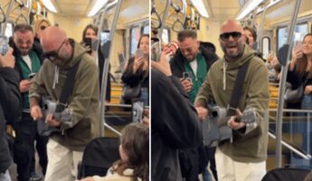 Giuliano Sangiorgi, live sul tram a Milano: “Dove tutto è iniziato”