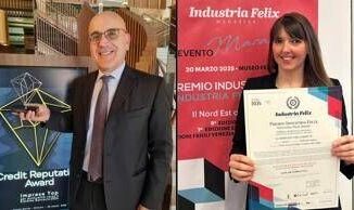 Gruppo Agsm Aim vince Credit reputation award e premio Industria Felix
