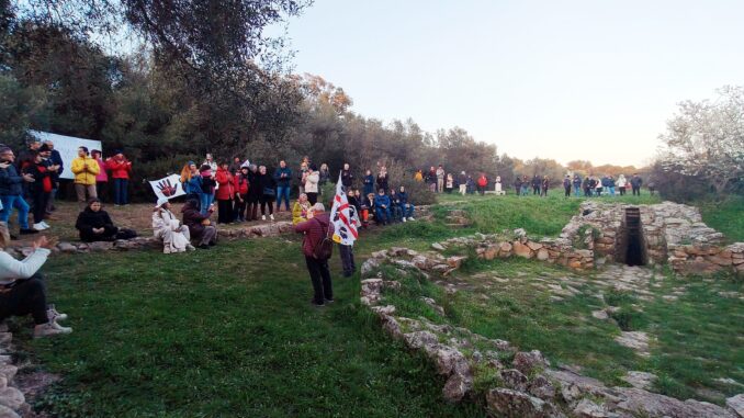 Sardegna in marcia: a Olbia la lotta contro la speculazione energetica e la tutela del territorio 1 Marcia del Coordinamento Gallura