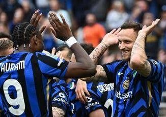Inter Udinese 2 1 nerazzurri continuano marcia in vetta