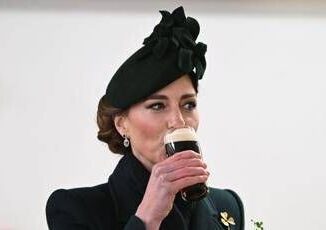 Kate Middleton parata e Guinness nel giorno di San Patrizio