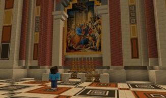 Minecraft a San Pietro con Peter Is Here collaborazione tra Microsoft e Vaticano