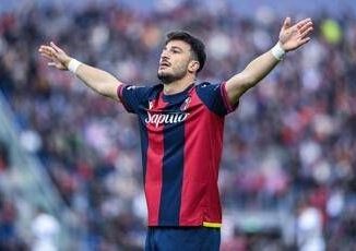 Orsolini esultanza particolare dopo gol alla Lazio messaggio a Spalletti Video