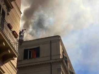 Palermo incendio in casa ex sottosegretario Cardinale. La moglie Abbiamo perso tutto Video