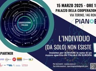 Piano B Lindividuo da solo non esiste in Italia e in Europa