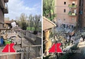 Roma esplosione in palazzina zona Gianicolense probabile fuga gas