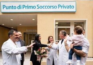 Tiberia Hospital dedica il Punto di primo soccorso a Isabel bimba nata in emergenza