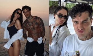 Tony Effe la fuga romantica con Giulia De Lellis alle Maldive il selfie di coppia