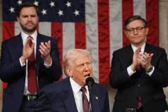 Trump, discorso al Congresso: “Lettera di Zelensky, è pronto per la pace”