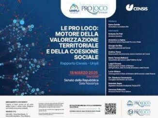 Turismo Censis Pro Loco centrali per promozione e valorizzazione territorio