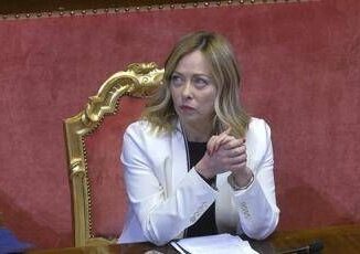 Ucraina Meloni domani al Senato sostegno a Kiev rinforzare difesa in quadro Nato
