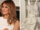 Usa il mistero dellabito da sposa di Melania Trump in vendita su eBay