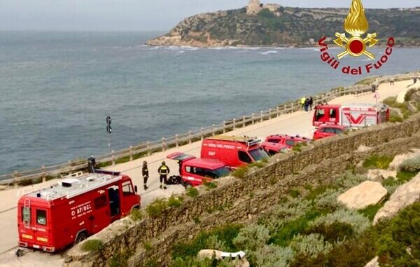 vigili del fuoco cagliari cala fighera