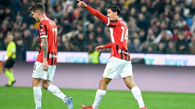 Poker all’Udinese, il Milan resta in corsa per l’Europa