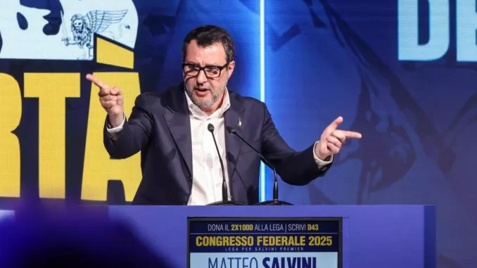Salvini “Lega contrasterà chi ostacola la pace”