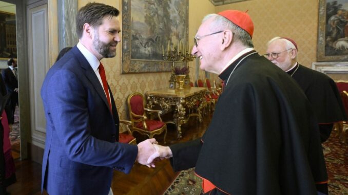 Vance incontra Parolin, focus su guerre e migranti