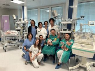 Al San Camillo di Roma 4 gemelli prematuri curati e tornati a casa dopo 50 giorni
