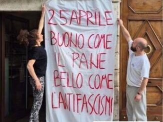 Ascoli Piceno fornaia antifascista Striscioni contro di me ma non ho paura