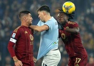 Derby Lazio Roma 1 1 Soule risponde a Romagnoli