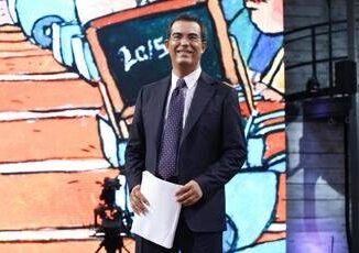 DiMartedi stasera 1 aprile tra gli ospiti Corrado Augias e Michele Santoro
