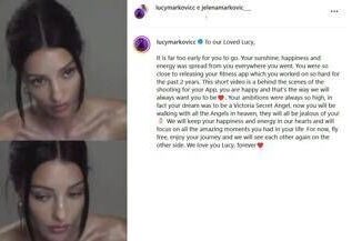 E morta la top model Lucy Markovic aveva 27 anni