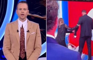 Grande Fratello Albania choc concorrente sferra un pugno e viene arrestato in diretta cosa e successo
