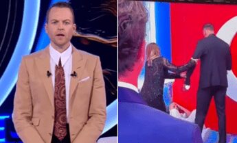 Grande Fratello Albania choc concorrente sferra un pugno e viene arrestato in diretta cosa e successo