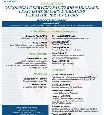 I numeri del cancro nel paese che ispiro Gino Paoli convegno a Capo dOrlando
