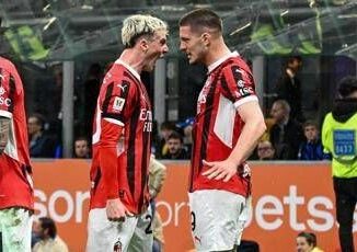 Inter Milan 0 3 Jovic e Reijnders regalano la finale di Coppa Italia al Diavolo