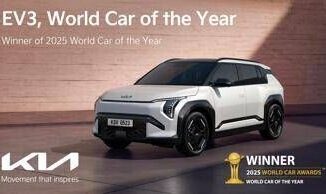 Kia EV3 e World Car of the Year 2025
