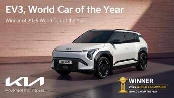 Kia EV3 è World Car of the Year 2025