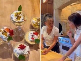 Meghan presenta la Chantilly Lili il dolce dedicato alla figlia Lilibet Video