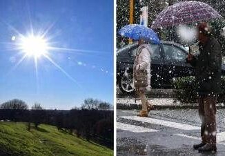 Meteo e scontro tra aria calda e aria artica nel weekend le previsioni