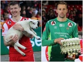 Norvegia agnello o uova i premi speciali per i migliori in campo