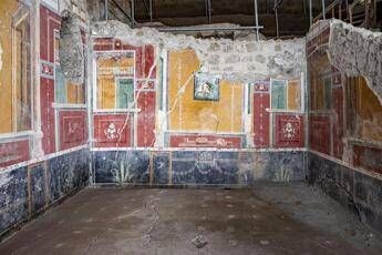 Pompei, nella casa di Elle e Frisso i segni della furia del Vesuvio 1 Pompei nella casa di Elle e Frisso i segni della furia del Vesuvio