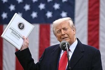 Trump annuncia dazi Usa, tariffe del 20% per Ue