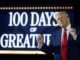 Trump comizio show per i primi 100 giorni I migliori di sempre nessun presidente come me