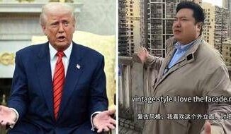 Trump e la guerra dei dazi Cina schiera il clone di Donald Video