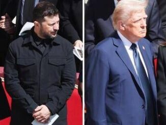 Zelensky ai funerali del Papa senza la mimetica Trump stecca