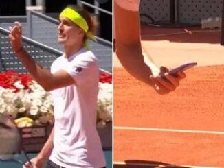 Zverev scontro a Madrid Locchio di falco non funziona. E fotografa la linea